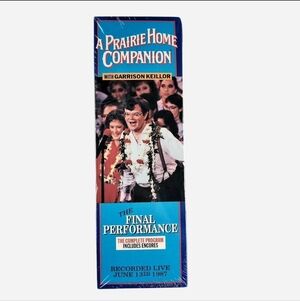 A Prairie Home Companion "The Final Performance" 1987 sealed cassette tapes